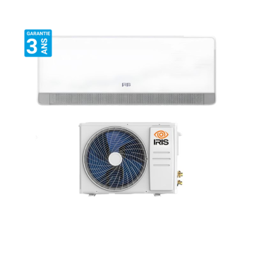Climatiseur IRIS AZAO+ 12000 BTU Inverter Tropicalisé Chaud & Froid Blanc