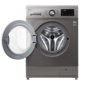 Lave Linge Frontal Inverter LG 8kg FH2J3TNG5P - Silver