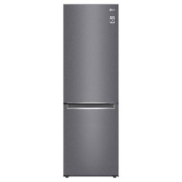 Réfrigérateur LG Combiné  374L NoFrost - Platinum Silver
