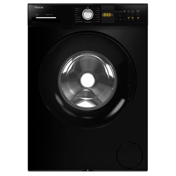 Machine à Laver Frontale Focus 8 Kg 1200 Tours  Noir